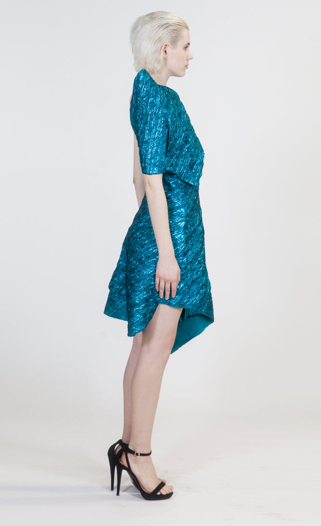 arianne mini dress FAITHFULL Arianne Mini Dress in Lime Roos Tie Dye