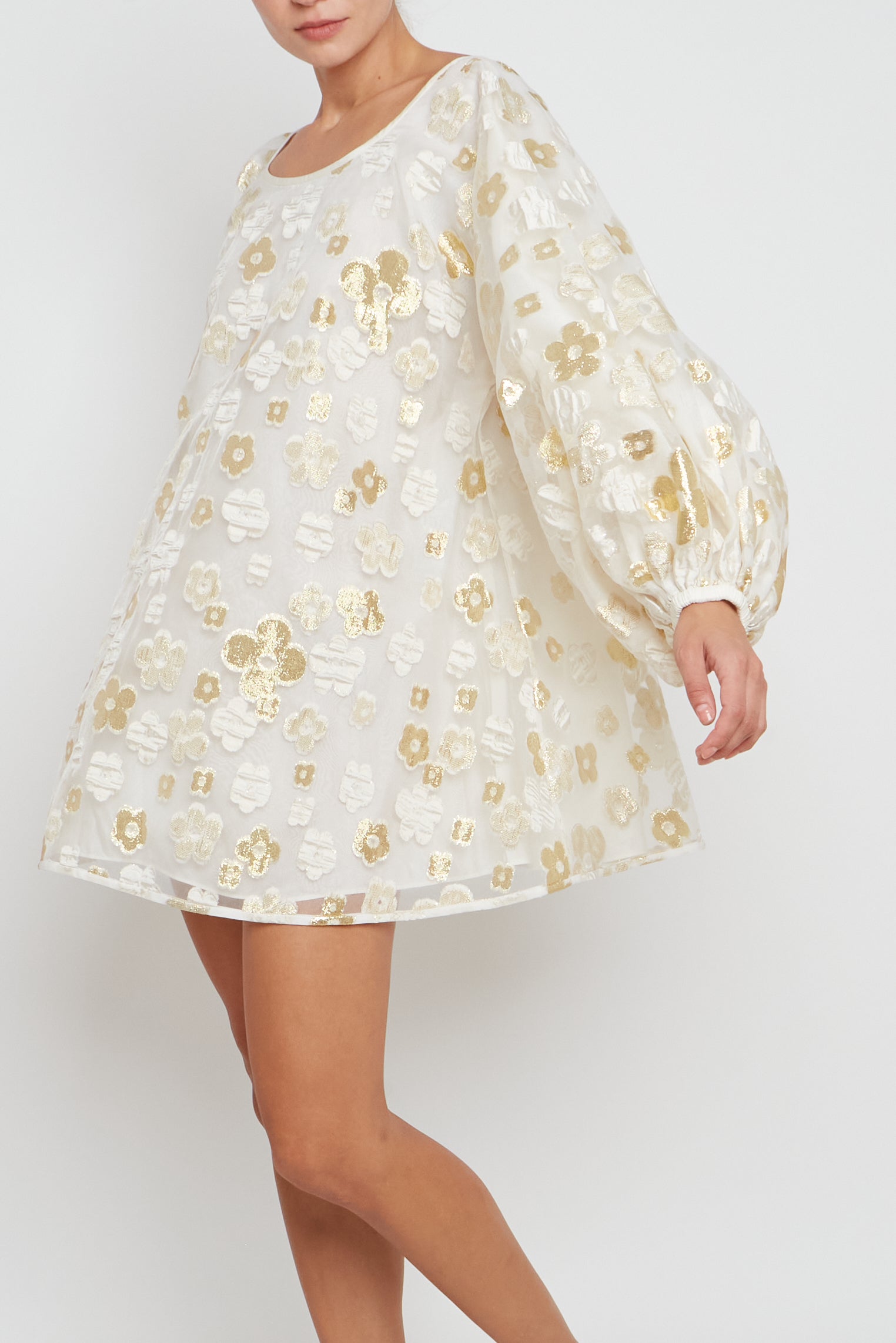 arianne elmy organza good luck dress All White Good Luck Dress, S +3" / All White