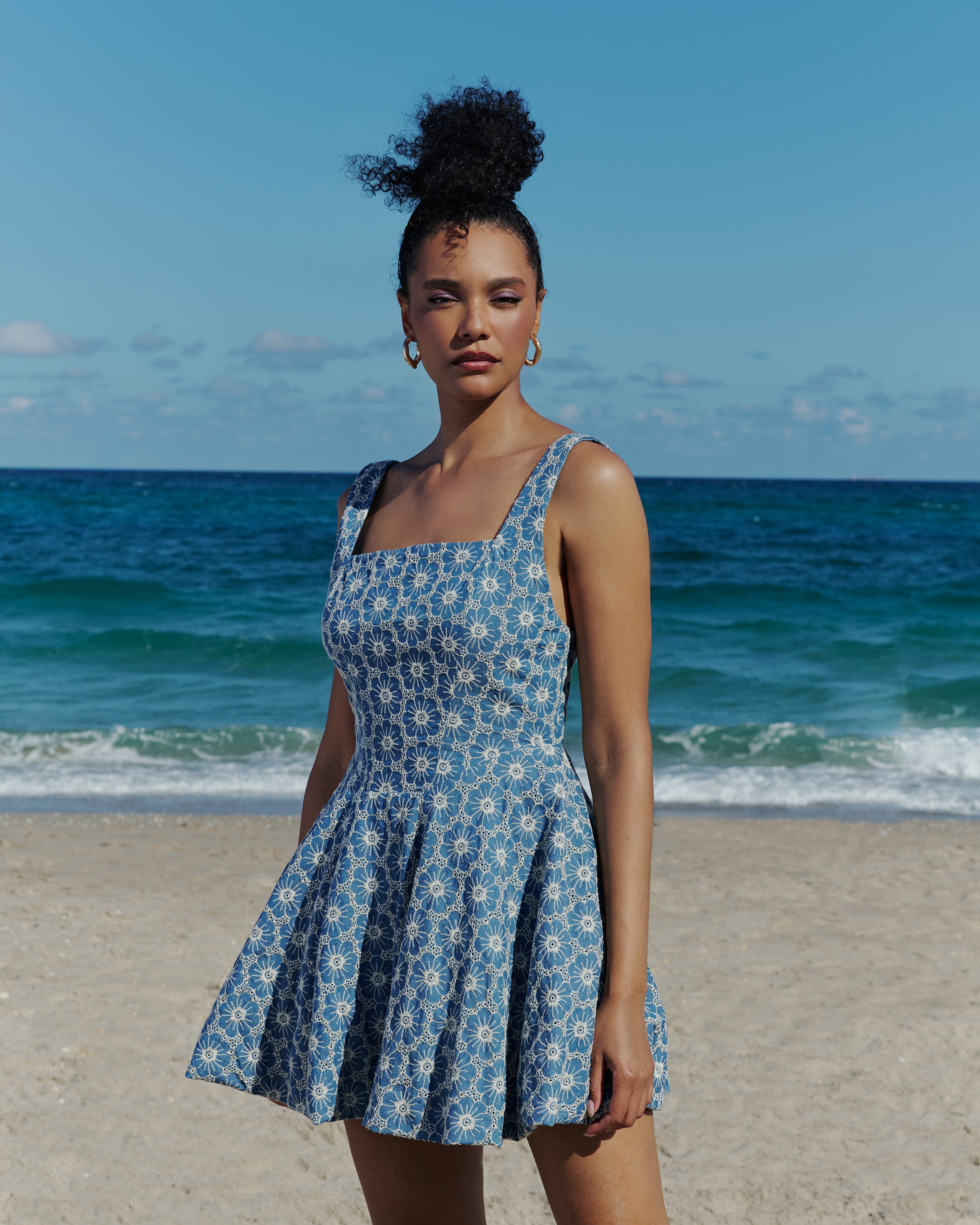 Denim La Bubble Dress, S / Denim Denim La Bubble Dress, S / Denim