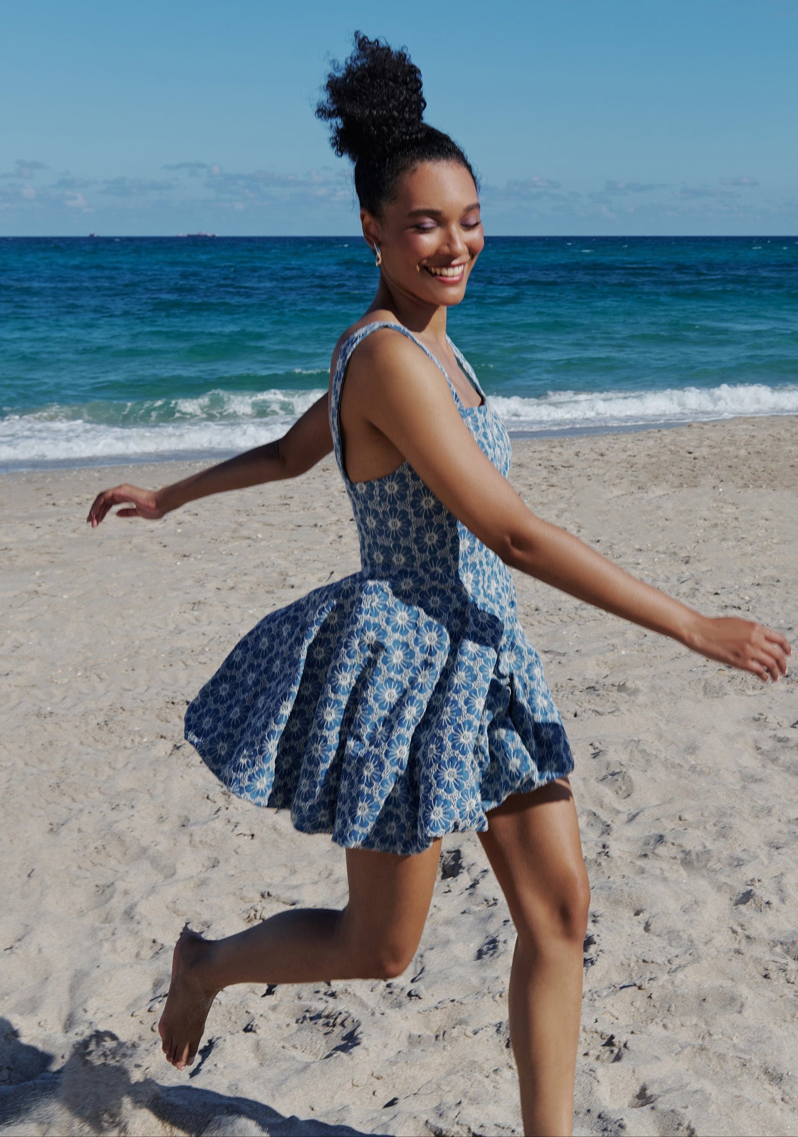 Denim La Bubble Dress, S / Denim Denim La Bubble Dress, S / Denim