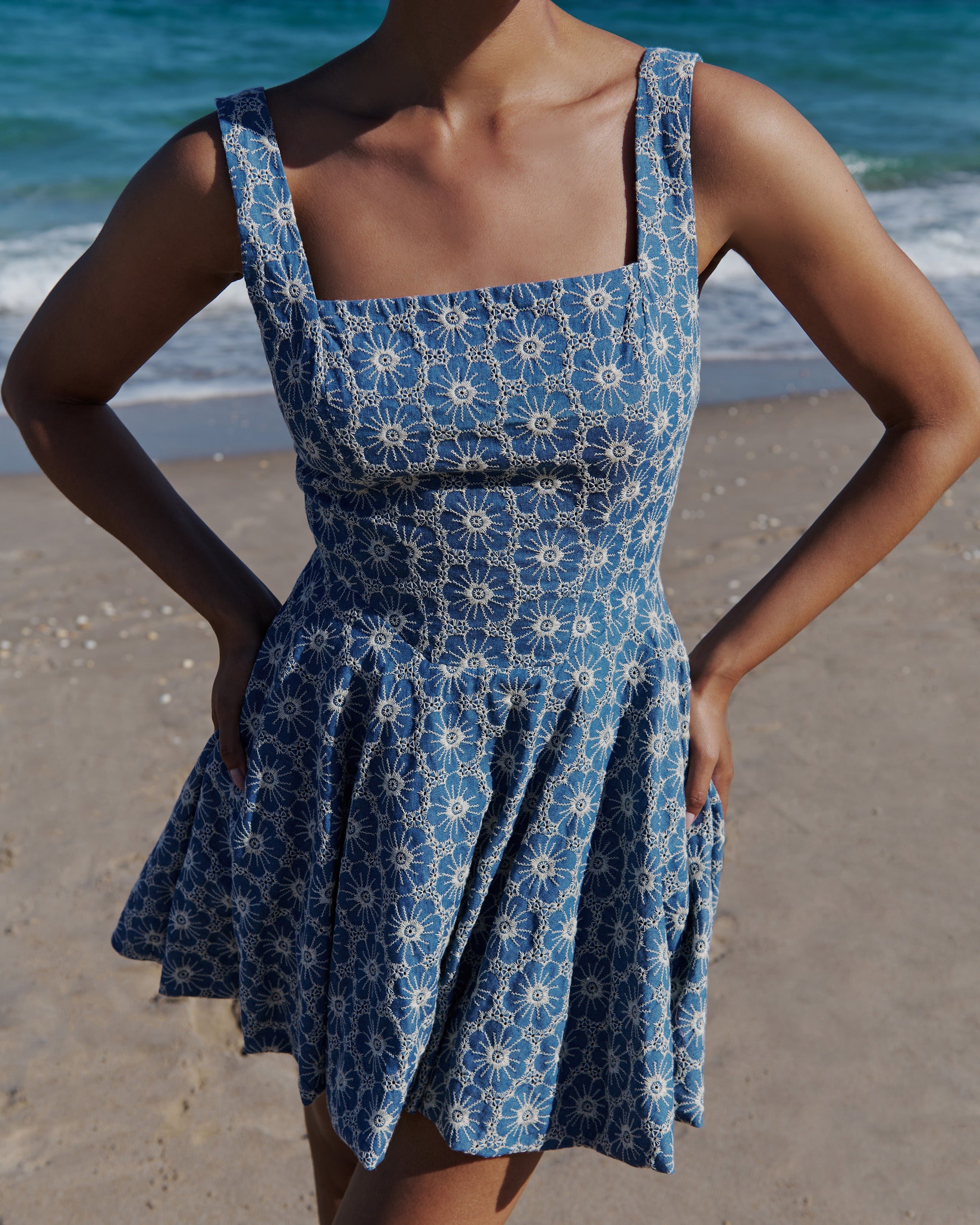 Denim La Bubble Dress, S / Denim Denim La Bubble Dress, S / Denim
