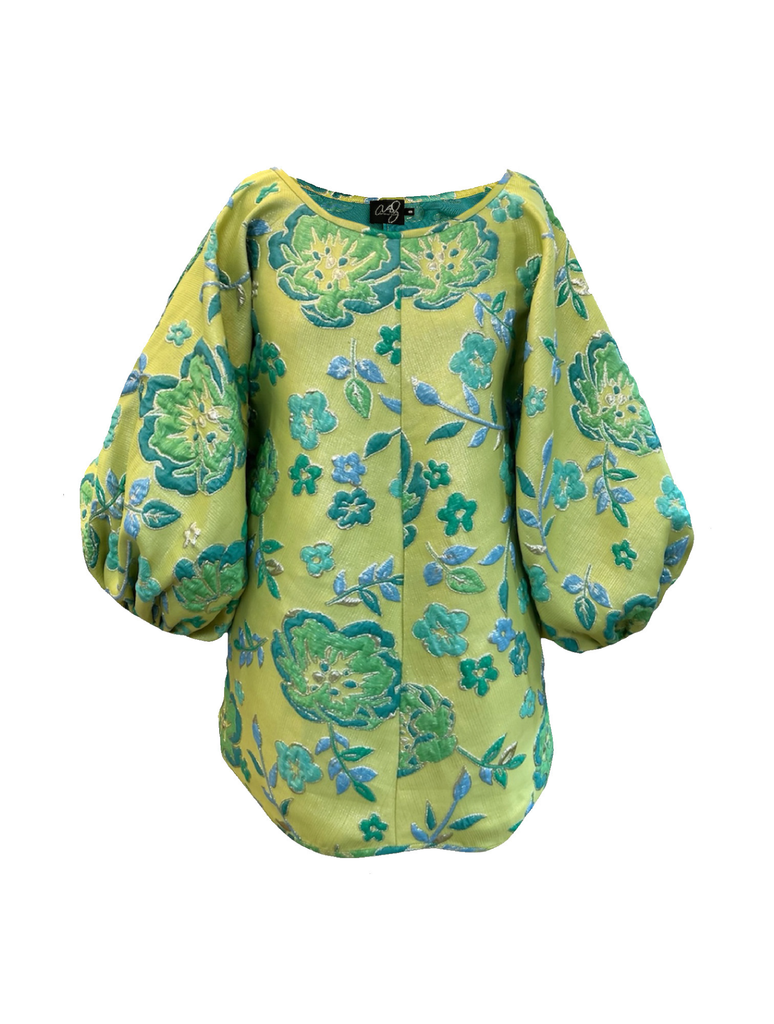 Monochrome Lime Green Good Luck Dress