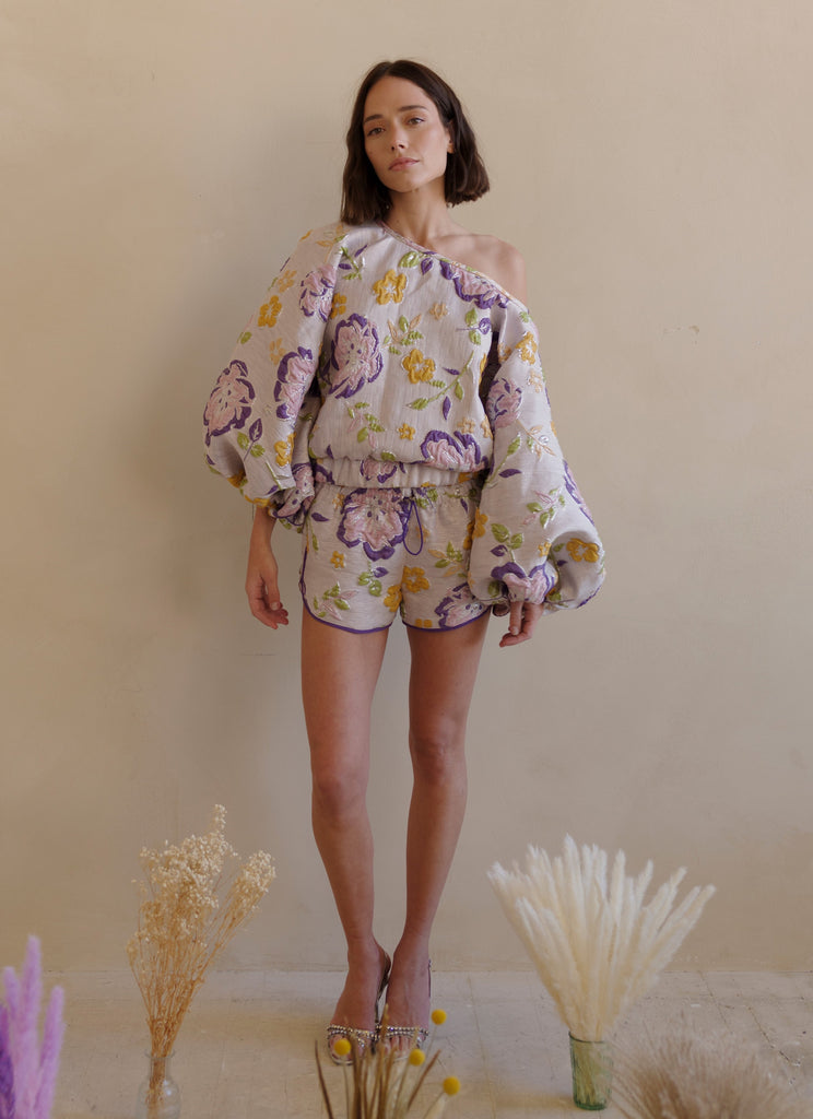 Lavender Good Luck Shorts - Arianne Elmy
